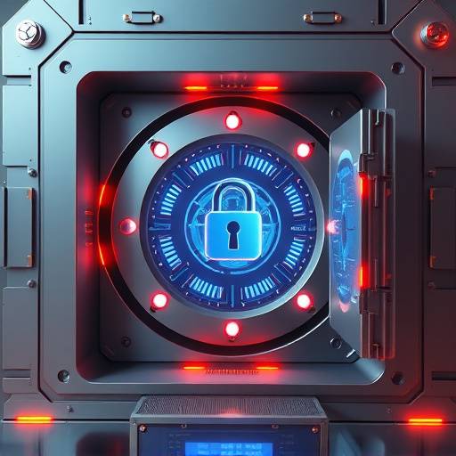 Secure data storage vault with multiple layers of security